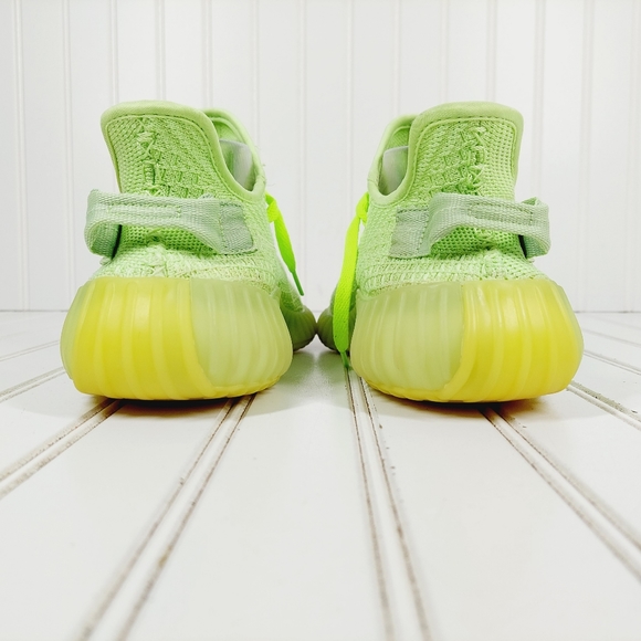 Adidas Yeezy Boost 350 V2 Glow Athletic Lace Up Sneakers F350 - Picture 6 of 11